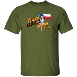 Texas Raiders Nose Art T-Shirt